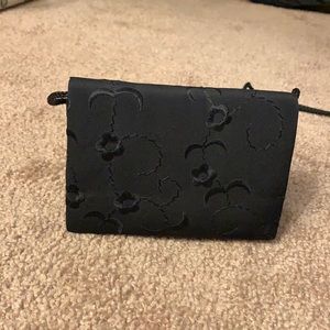 Black evening purse
